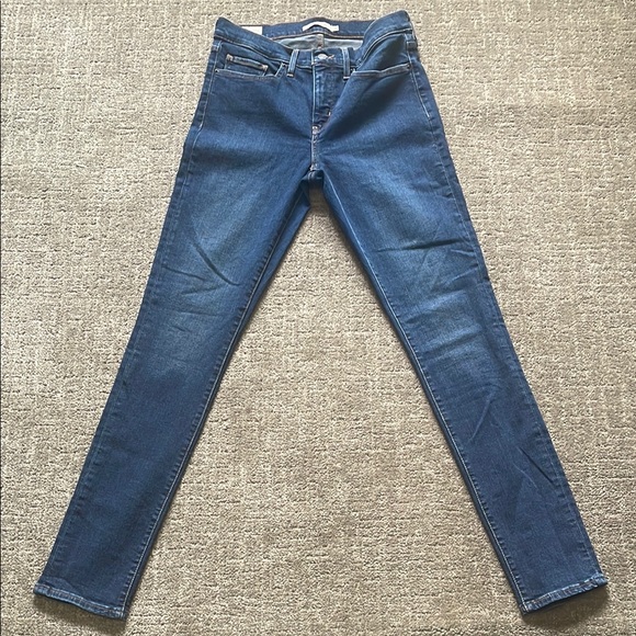 Levi’s Premium W30 x L32 Sleek Blue Skinny Jeans with Classic Fit - Picture 1 of 12